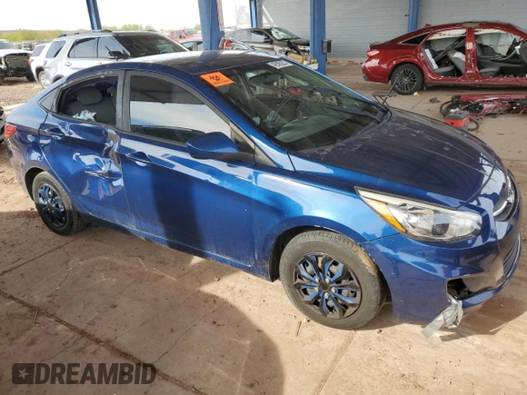2017 Hyundai Accent SE with VIN KMHCT4AE5HU253689, listed as a Copart auction lot 48906255 with 101,846 mi miles and Salvage Title. Bid and sale history available at carsss.com. Image 4.