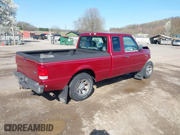 2000 Ford Ranger XL with VIN 1FTYR14V3YTA72602, listed as a IAAI auction lot 41984388 with 125,256 mi miles. Bid and sale history available at carsss.com. Image 4.