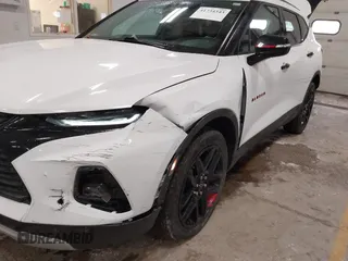 2022 Chevrolet Blazer LT with VIN 3GNKBJRS0NS180956, listed as a IAAI auction lot 41734343 with 66,226 mi miles and . Bid and sale history available at DreamBid. Image 6.