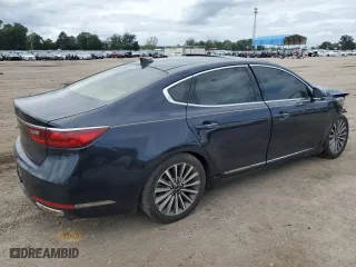 2017 Kia Cadenza Technology with VIN KNALC4J19H5072880, listed as a Copart auction lot 71774684 with 121,197 mi miles and Salvage Title. Bid and sale history available at carsss.com. Image 3.