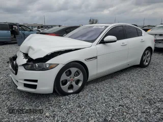 2017 Jaguar XE 20d with VIN SAJAR4BN9HCP12125, listed as a Copart auction lot 45865795 with 42,890 mi miles and Salvage Title. Bid and sale history available at carsss.com. Image 1.