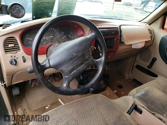 1999 Ford Ranger XL z VIN 1FTYR14C9XPA30991, wystawiony jako Copart lot #52240393 z przebiegiem 203 540 mil mil oraz Nie do naprawy • Non repairable. Historia ofert i sprzedaży dostępna na DreamBid. Obrazek 8.