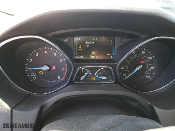 2016 Ford Focus SE with VIN 1FADP3K23GL354834, listed as a Copart auction lot 50923675 with 173,580 mi miles and Salvage Title. Bid and sale history available at carsss.com. Image 9.