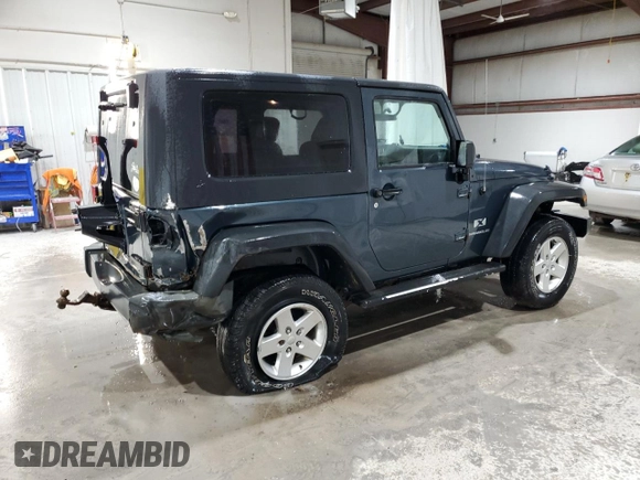 2007 Jeep Wrangler X with VIN 1J4FA24177L180229, listed as a Copart auction lot 52714705 with 170,516 mi miles and Salvage Title. Bid and sale history available at carsss.com. Image 3.