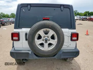 2023 Jeep Wrangler Sport с VIN 1C4HJXAG4PW598962, выставлен на аукционе Copart как лот 63846695 с пробегом 37 986 миль миль и Списание • Salvage title. История ставок и продаж доступна на DreamBid. Изображение 11.