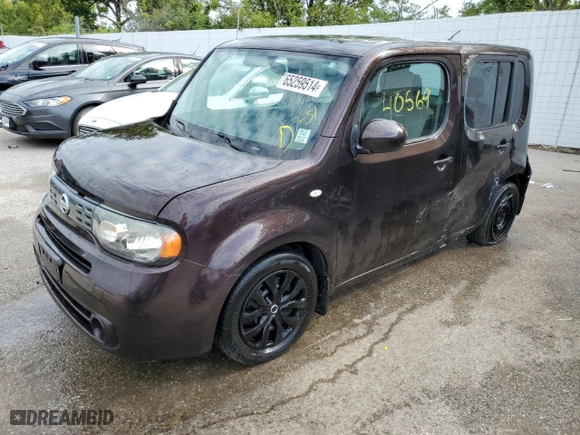2009 Nissan Cube 1.8 SL with VIN JN8AZ28R09T126349, listed as a Copart auction lot 65259514 with 40,569 mi miles and Salvage Title. Bid and sale history available at carsss.com. Image 1.