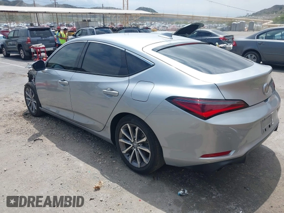 2024 Acura Integra with VIN 19UDE4H23RA027105, listed as a IAAI auction lot 42195084 with 12,419 mi miles and . Bid and sale history available at DreamBid. Image 3.