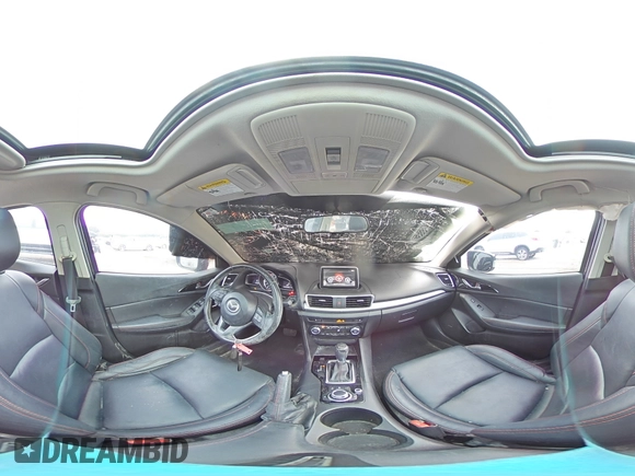 2015 Mazda 3 S Touring with VIN JM1BM1V36F1218646, listed as a Copart auction lot 44167345 with 155,327 mi miles and Salvage Title. Bid and sale history available at DreamBid. Image 14.