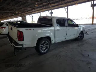 2021 Chevrolet Colorado 4WD Work Truck with VIN 1GCGTBENXM1181839, listed as a Copart auction lot 61096155 with 87,153 mi miles and Salvage title. Bid and sale history available at DreamBid. Image 3.