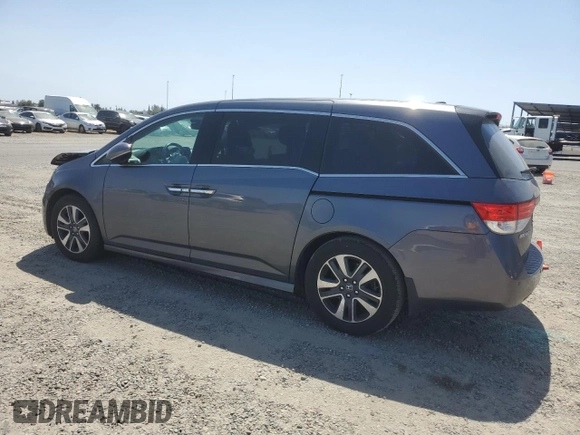2016 Honda Odyssey Touring Elite с VIN 5FNRL5H98GB080948, выставлен на аукционе Copart как лот 58978135 с пробегом 94 370 миль миль и Списание • Salvage title. История ставок и продаж доступна на DreamBid. Изображение 2.