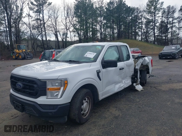 2022 Ford F-150 XL z VIN 1FTEX1CB4NKE64506, wystawiony jako IAAI lot #41408979 z przebiegiem Nie podano mil oraz . Historia ofert i sprzedaży dostępna na DreamBid. Obrazek 2.