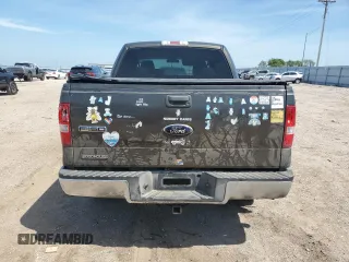 2008 Ford F-150 XLT with VIN 1FTPW14V98FA09278, listed as a Copart auction lot 64949325 with Not provided miles and Salvage title. Bid and sale history available at DreamBid. Image 6.