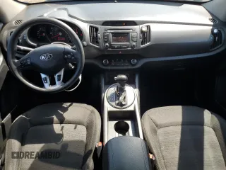 2013 Kia Sportage LX with VIN KNDPBCA24D7521374, listed as a Copart auction lot 61654725 with 146,378 mi miles and Salvage title. Bid and sale history available at DreamBid. Image 8.