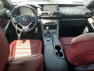 2017 Lexus IS 300 with VIN JTHCM1D23H5022302, listed as a Copart auction lot 55098775 with 75,754 mi miles and Salvage title. Bid and sale history available at DreamBid. Image 8.