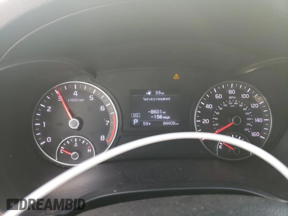 2019 Kia Optima LX z VIN 5XXGT4L39KG318509, wystawiony jako Copart lot #54781755 z przebiegiem 84 408 mil mil oraz Szkoda całkowita • Salvage title. Historia ofert i sprzedaży dostępna na DreamBid. Obrazek 9.