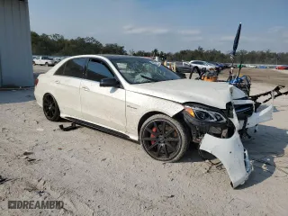 2014 Mercedes-Benz E-Class E 63 AMG S-Model with VIN WDDHF7GB7EA949862, listed as a Copart auction lot 44405945 with 89,477 mi miles and Salvage Title. Bid and sale history available at carsss.com. Image 4.