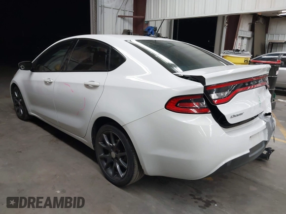 2016 Dodge Dart SE with VIN 1C3CDFAA0GD606207, listed as a IAAI auction lot 42441745 with 144,931 mi miles and . Bid and sale history available at DreamBid. Image 3.