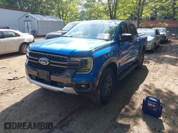 2024 Ford Ranger XLT с VIN 1FTER4HH3RLE36026, выставлен на аукционе IAAI как лот 42560612 с пробегом 4 304 миль миль и . История ставок и продаж доступна на DreamBid. Изображение 2.
