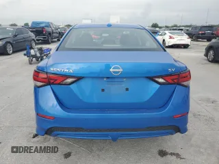 2024 Nissan Sentra SV z VIN 3N1AB8CV2RY305106, wystawiony jako Copart lot #54432635 z przebiegiem 21 709 mil mil oraz Szkoda całkowita • Salvage title. Historia ofert i sprzedaży dostępna na DreamBid. Obrazek 6.
