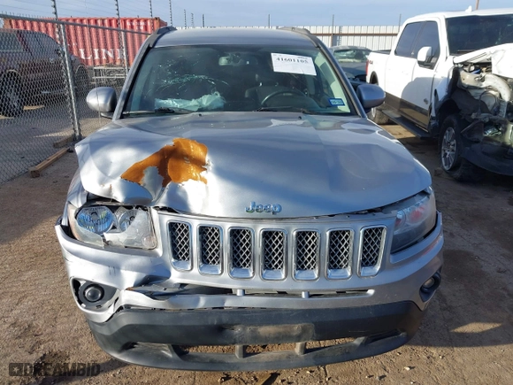 2016 Jeep Compass High Altitude Edition with VIN 1C4NJCEA1GD773763, listed as a IAAI auction lot 41601105 with 113,813 mi miles. Bid and sale history available at carsss.com. Image 12.