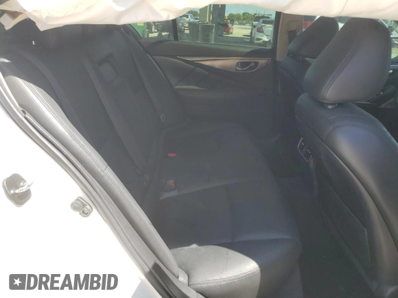 2017 Infiniti Q50 Premium z VIN JN1EV7AP5HM737908, wystawiony jako Copart lot #57037925 z przebiegiem 68 606 mil mil oraz Szkoda całkowita • Salvage title. Historia ofert i sprzedaży dostępna na DreamBid. Obrazek 10.