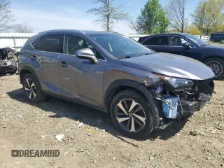 2019 Lexus NX 300 with VIN JTJBARBZXK2200779, listed as a Copart auction lot 52362745 with 52,501 mi miles and Salvage title. Bid and sale history available at DreamBid. Image 4.