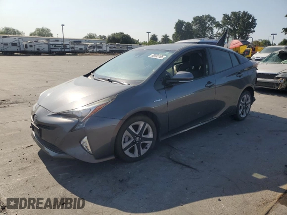 2016 Toyota Prius Four z VIN JTDKARFU1G3018102, wystawiony jako Copart lot #60045195 z przebiegiem 142 128 mil mil oraz Szkoda całkowita • Salvage title. Historia ofert i sprzedaży dostępna na DreamBid. Obrazek 1.