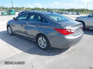 2012 Hyundai Sonata GLS with VIN 5NPEB4AC7CH436500, listed as a IAAI auction lot 40739512 with 133,902 mi miles. Bid and sale history available at carsss.com. Image 3.