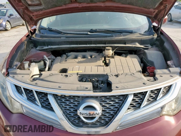 2011 Nissan Murano SL z VIN JN8AZ1MW7BW160783, wystawiony jako Copart lot #56961955 z przebiegiem 170 544 mil mil oraz Czysty tytuł • Clean title. Historia ofert i sprzedaży dostępna na DreamBid. Obrazek 12.