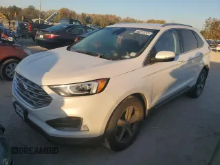 2019 Ford Edge SEL with VIN 2FMPK3J90KBC57633, listed as a Copart auction lot 77468504 with 124,900 mi miles and Clean Title. Bid and sale history available at carsss.com. Image 1.