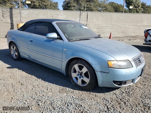 2005 Audi A4 1.8T with VIN WAUAC48HX5K001002, listed as a Copart auction lot 78748294 with 117,648 mi miles and Clean Title. Bid and sale history available at carsss.com. Image 4.