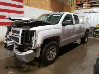 2014 Chevrolet Silverado 1500 Work Truck with VIN 1GCVKPEH2EZ143915, listed as a Copart auction lot 51650285 with 143,216 mi miles and Salvage Title. Bid and sale history available at DreamBid. Image 1.