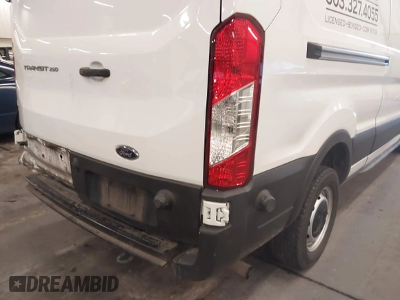 2020 Ford Transit Cargo with VIN 1FTBR1Y81LKA74678, listed as a IAAI auction lot 41173381 with 39,137 mi miles and . Bid and sale history available at DreamBid. Image 22.