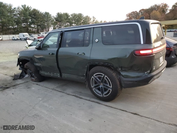 2025 Rivian R1S Adventure with VIN 7PDSGBBA1SN049423, listed as a Copart auction lot 77738224 with 0 mi miles and Salvage Title. Bid and sale history available at carsss.com. Image 2.