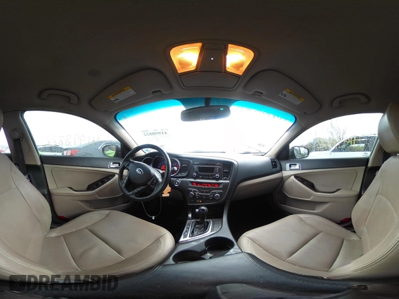 2012 Kia Optima EX with VIN 5XXGN4A74CG062667, listed as a IAAI auction lot 41998822 with 208,567 mi miles and . Bid and sale history available at carsss.com. Image 19.