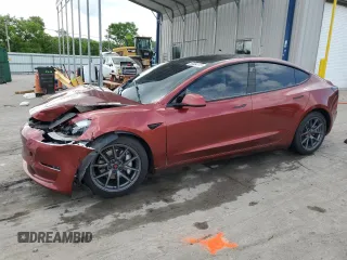 2022 Tesla Model 3 Long Range z VIN 5YJ3E1EB7NF175904, wystawiony jako Copart lot #55484115 z przebiegiem 79 103 mil mil oraz Szkoda całkowita • Salvage title. Historia ofert i sprzedaży dostępna na DreamBid. Obrazek 1.