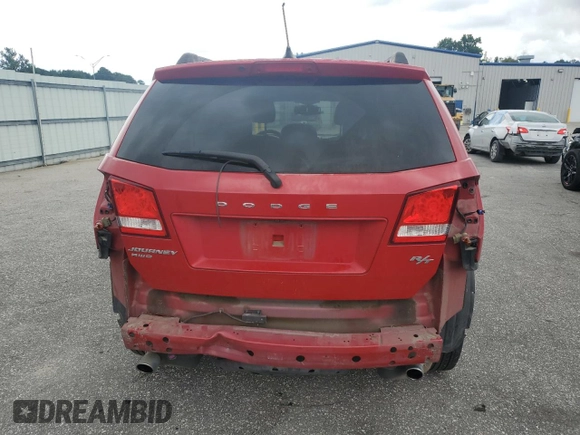 2015 Dodge Journey R/T with VIN 3C4PDDEGXFT578859, listed as a Copart auction lot 64094455 with 147,970 mi miles and Salvage title. Bid and sale history available at DreamBid. Image 6.