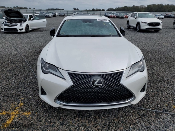 2021 Lexus RC with VIN JTHDZ5BC0M5023233, listed as a Copart auction lot 85615974 with 41,978 mi miles and Salvage Title. Bid and sale history available at carsss.com. Image 5.