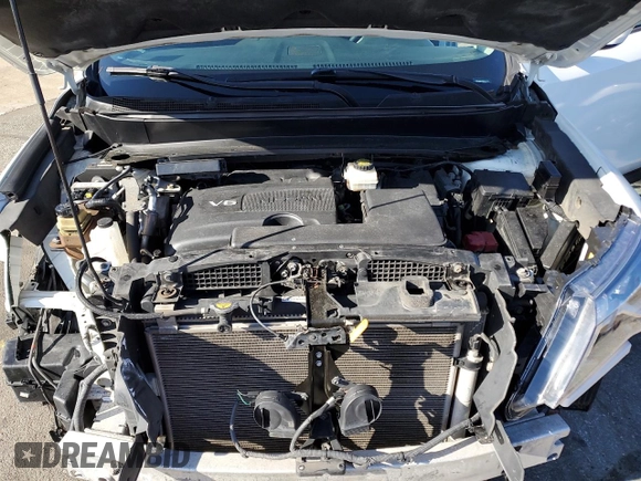 2017 Nissan Pathfinder SV with VIN 5N1DR2MM5HC666793, listed as a Copart auction lot 51924315 with 167,309 mi miles and Salvage title. Bid and sale history available at DreamBid. Image 12.