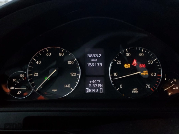 2008 Mercedes-Benz G-Class 5.0L with VIN WDCYR49EX8X173200, listed as a Copart auction lot 87181434 with 159,173 mi miles and Salvage Title. Bid and sale history available at carsss.com. Image 9.
