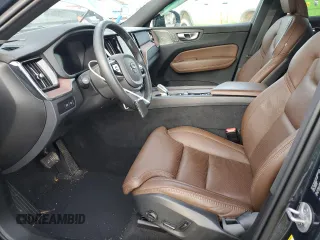 2024 Volvo XC60 Recharge Plug-In Hybrid Ultimate Dark Theme with VIN YV4H60DMXR1743817, listed as a Copart auction lot 81370944 with 5,279 mi miles and Salvage Title. Bid and sale history available at carsss.com. Image 7.