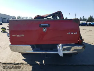 2007 Dodge Ram 2500 SLT with VIN 1D7KS28C37J564698, listed as a Copart auction lot 47464775 with 0 mi miles and Salvage Title. Bid and sale history available at carsss.com. Image 6.