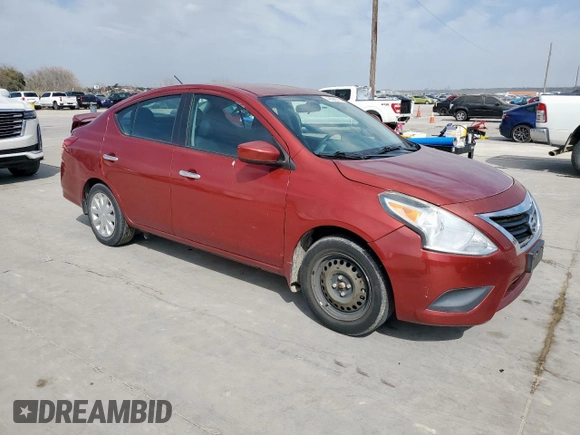 2016 Nissan Versa SV with VIN 3N1CN7AP8GL882764, listed as a Copart auction lot 48906215 with 83,229 mi miles and Salvage Title. Bid and sale history available at carsss.com. Image 4.