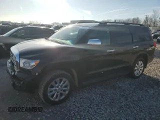 2010 Toyota Sequoia Platinum with VIN 5TDDY5G18AS030898, listed as a Copart auction lot 49140505 with 223,423 mi miles and Clean Title. Bid and sale history available at carsss.com. Image 1.