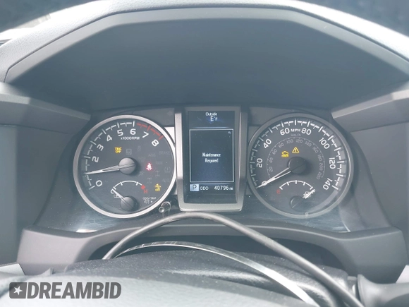 2022 Toyota Tacoma SR with VIN 3TMCZ5AN2NM507478, listed as a IAAI auction lot 42425907 with 40,796 mi miles and . Bid and sale history available at DreamBid. Image 7.