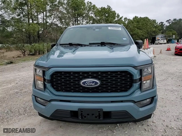 2023 Ford F-150 XL with VIN 1FTEW1CP6PKE73693, listed as a Copart auction lot 44504665 with 34,087 mi miles and Salvage Title. Bid and sale history available at carsss.com. Image 13.