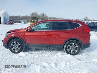 2017 Honda CR-V EX with VIN 2HKRW2H53HH658430, listed as a IAAI auction lot 41483424 with 31,883 mi miles. Bid and sale history available at carsss.com. Image 15.