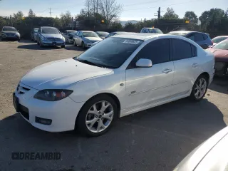 2008 Mazda 3 s GT *Ltd Avail* with VIN JM1BK324X81839857, listed as a Copart auction lot 89000825 with 130,282 mi miles and Salvage Title. Bid and sale history available at carsss.com. Image 1.