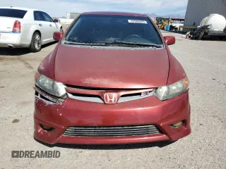 2008 Honda Civic Cpe Si with VIN 2HGFG21538H700549, listed as a Copart auction lot 49506865 with 147,545 mi miles and Salvage Title. Bid and sale history available at carsss.com. Image 5.