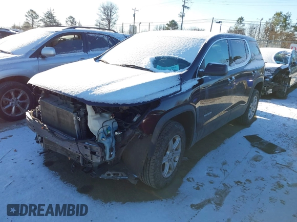 2018 GMC Acadia SLE with VIN 1GKKNKLA8JZ163183, listed as a IAAI auction lot 41380411 with 132,213 mi miles. Bid and sale history available at carsss.com. Image 2.
